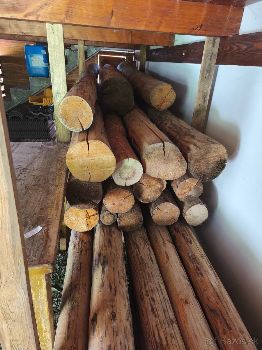 Guľatiny -suchá odkôrená - 2