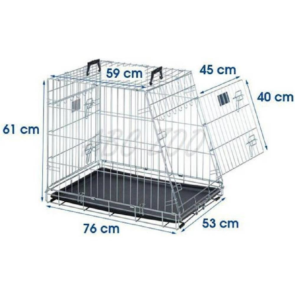 SAVIC dog residence mobile 76 cm, prepravná klietka pre psa - 2