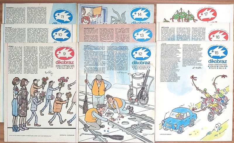 DIKOBRAZ - komplet ROČNÍK 1987 - 2