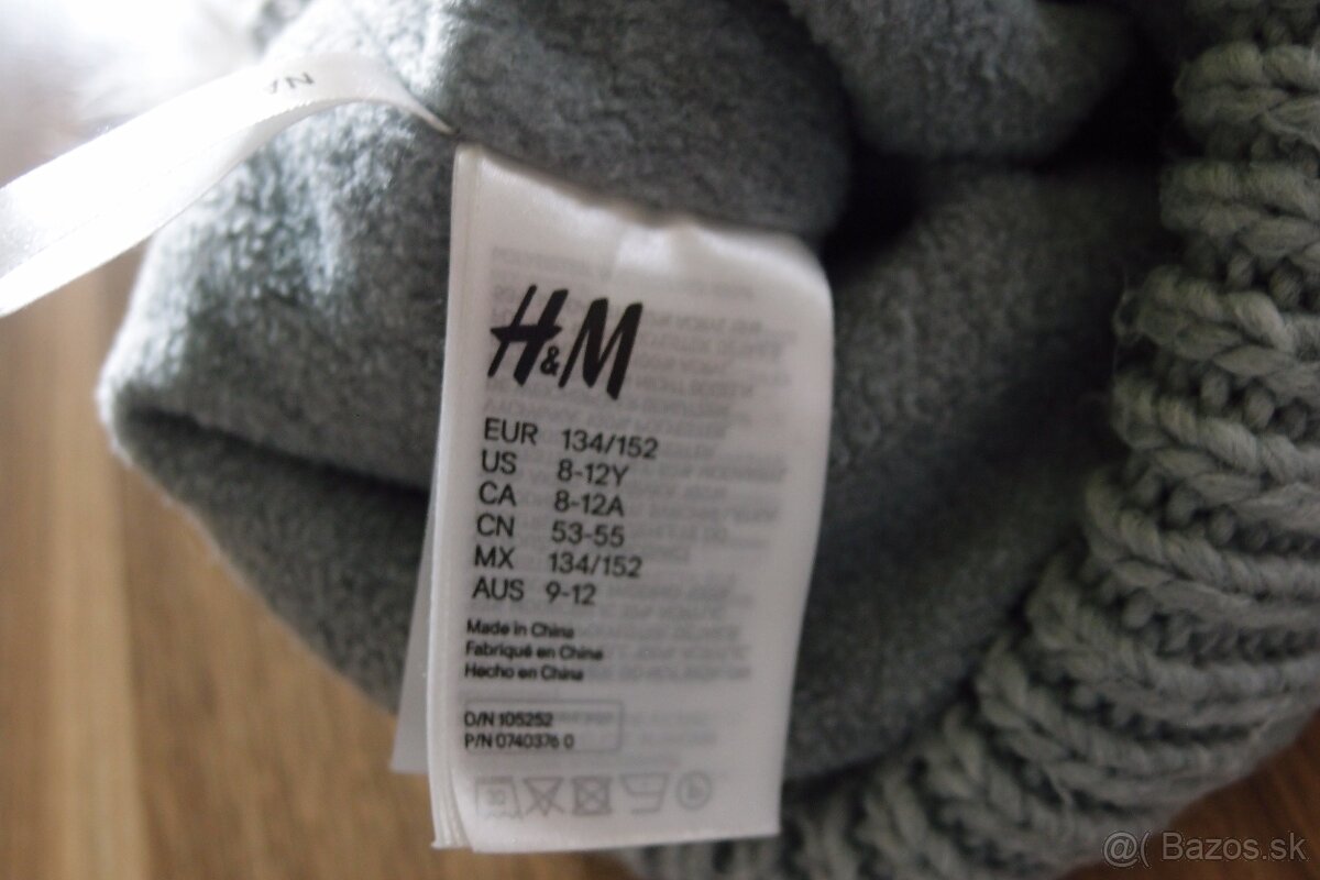 Zimná čiapka 134 /152 H&M - 2