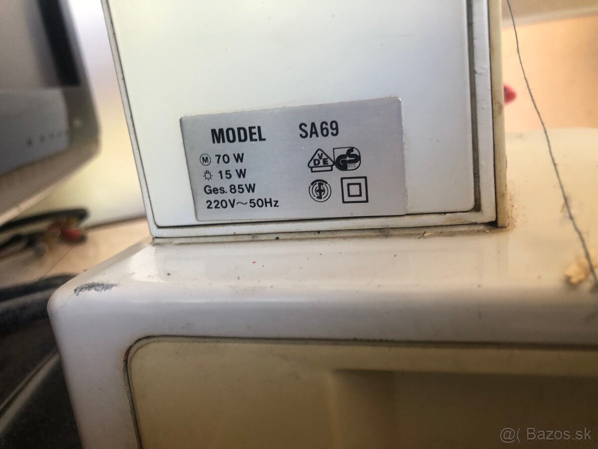 Predám šijacíu masinu značky sa 69 - 2