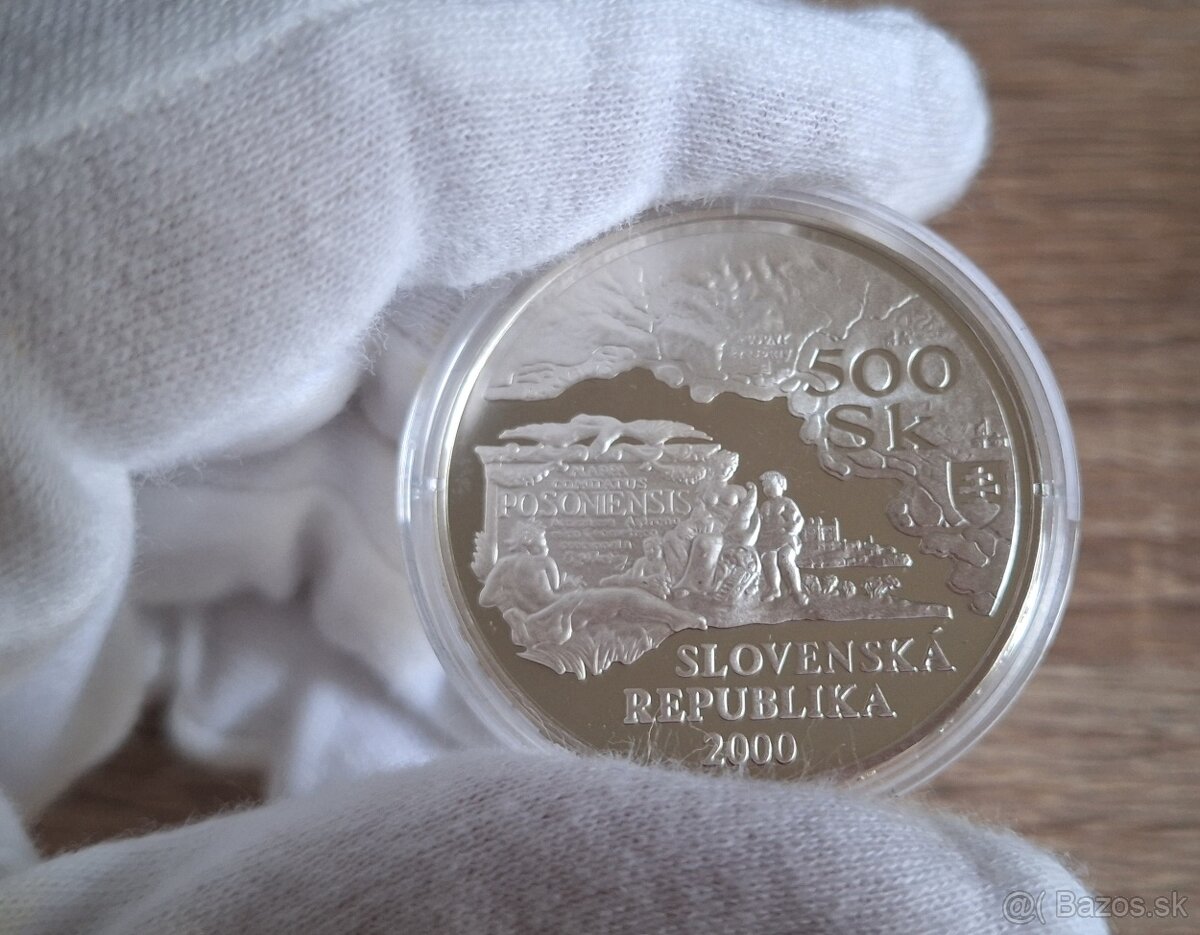 500 sk 2000 Smuel Mikoviny proof - 2