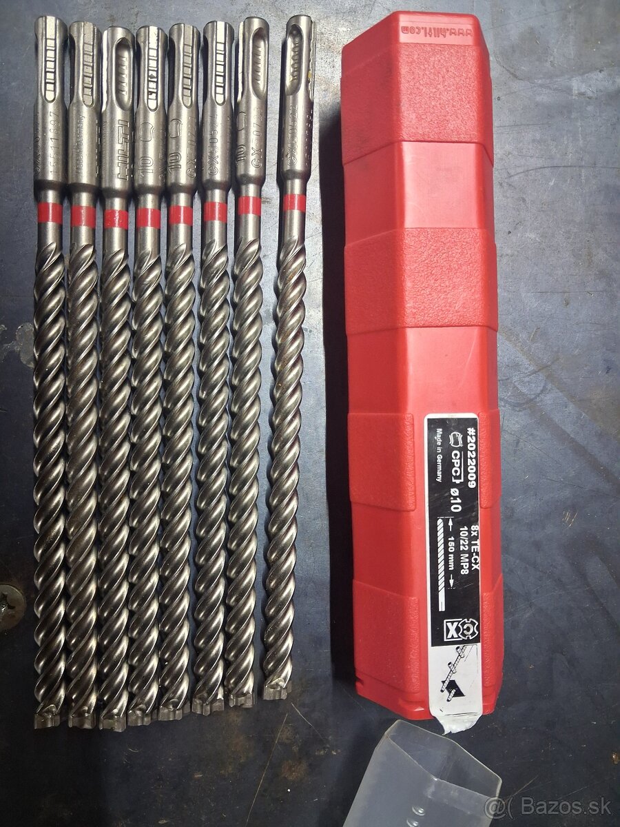 Predám hilti a Milwaukee SD vrtáky nove - 2