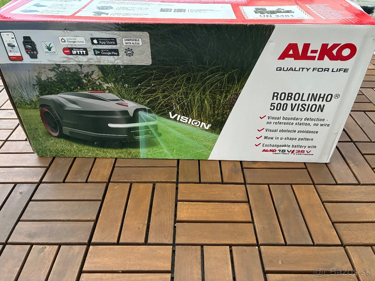 Roboticka kosacka Alko robolinho 500 vision - 2