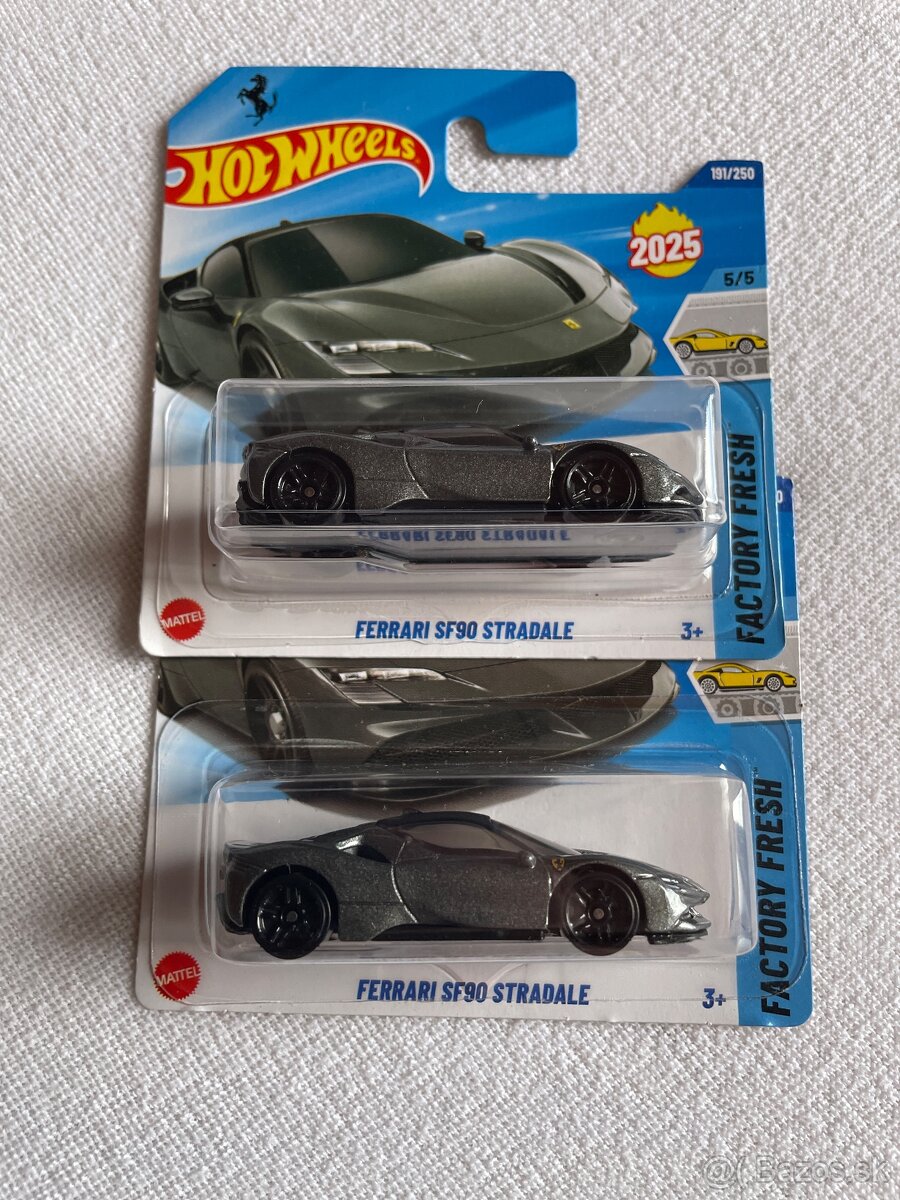 Hot wheels autíčka Ferrari - 2