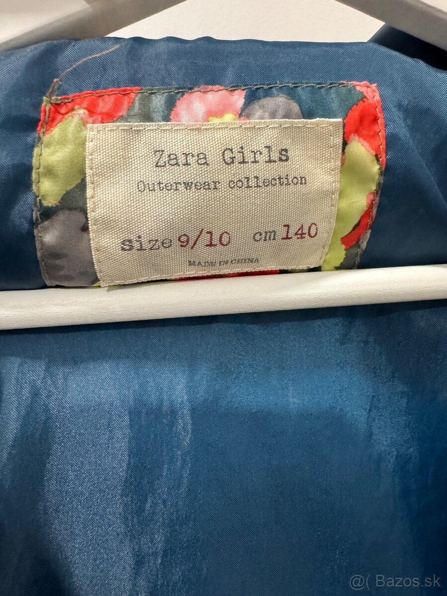 Zara Girls dievčenská bunda veľkosť 9/10 (140 cm) - 2