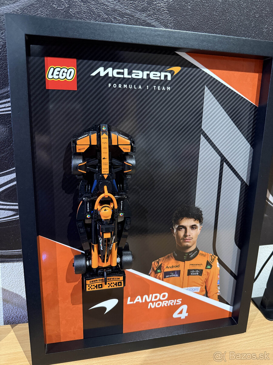 LEGO F1 rám 30×40 cm – Red Bull / Mercedes / McLaren / Ferra - 2