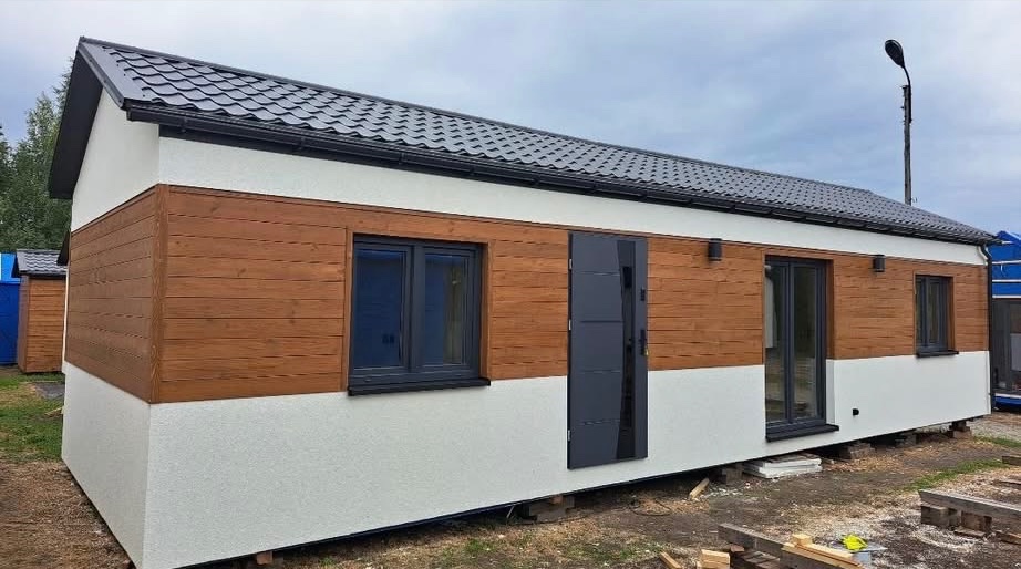 Celoročný montovaný - Mobilný dom - tinyhous 12x4m - 2