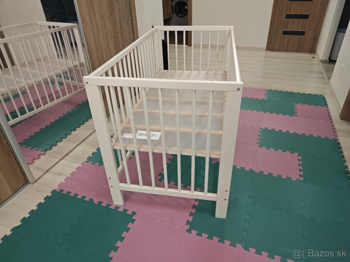 Detská postieľka Gulliver s matracom - IKEA - 2