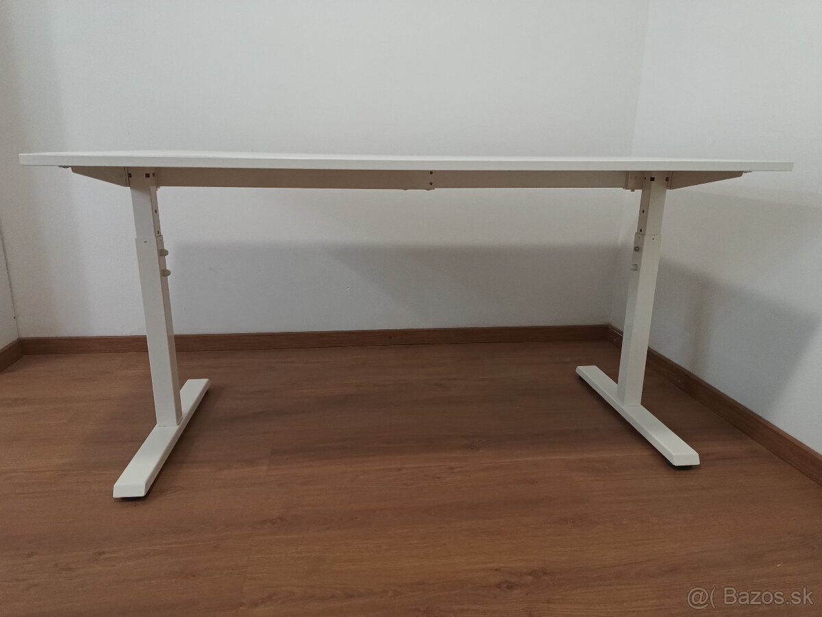 AlzaErgo Fixed Table FT1 biely 140×80cm - 2