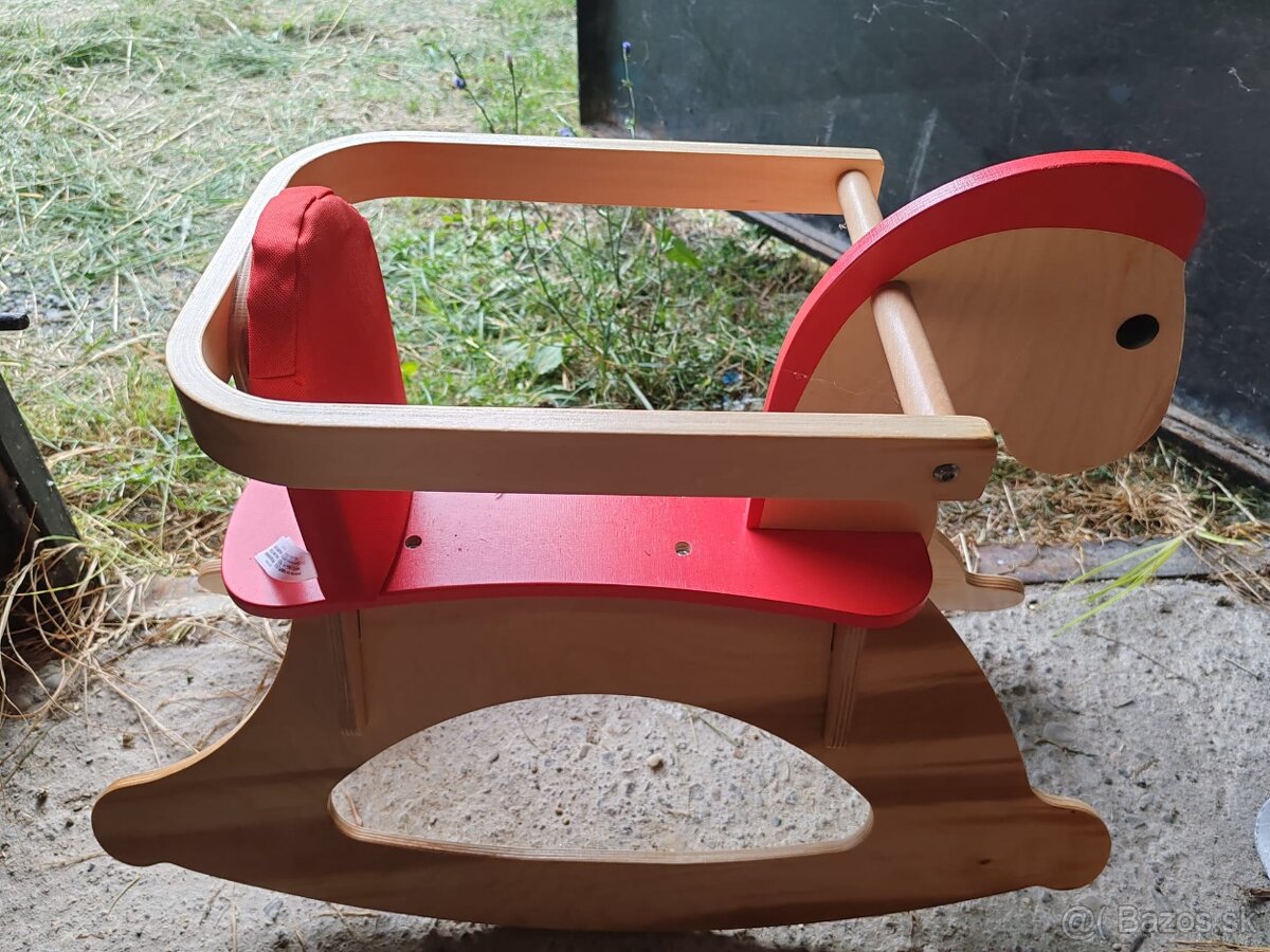 Drevený hojdací koník - 2