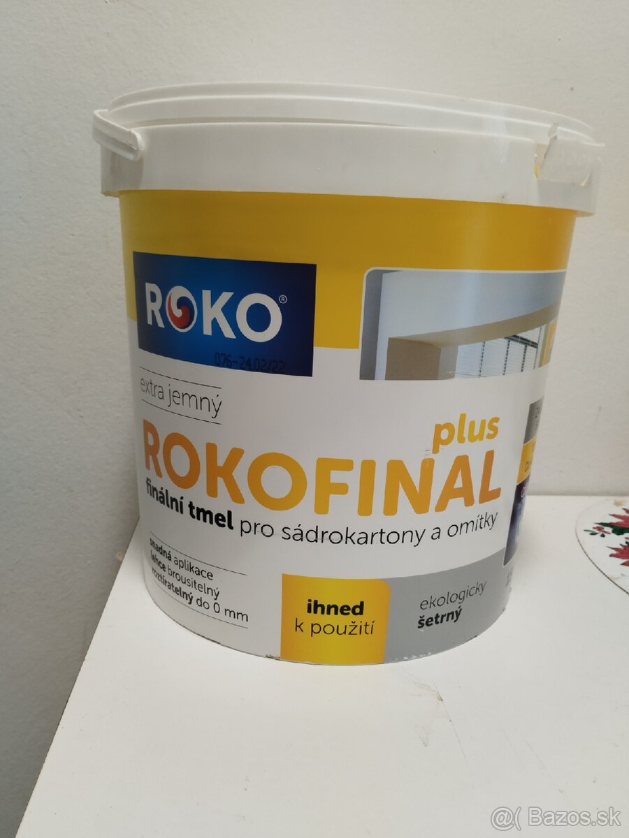 Predám jemnú stierku na sadrokartón, omietky - 2