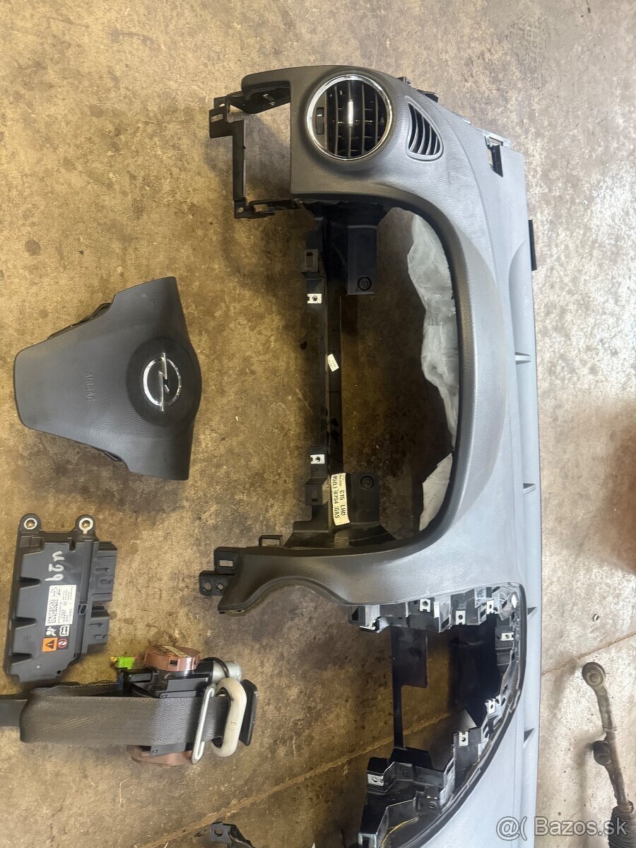 Palubovka airbag sada Opel Antara 2013 - 2