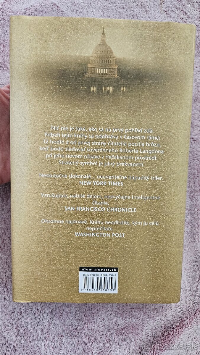 Kniha Dan Brown Stratený symbol - 2