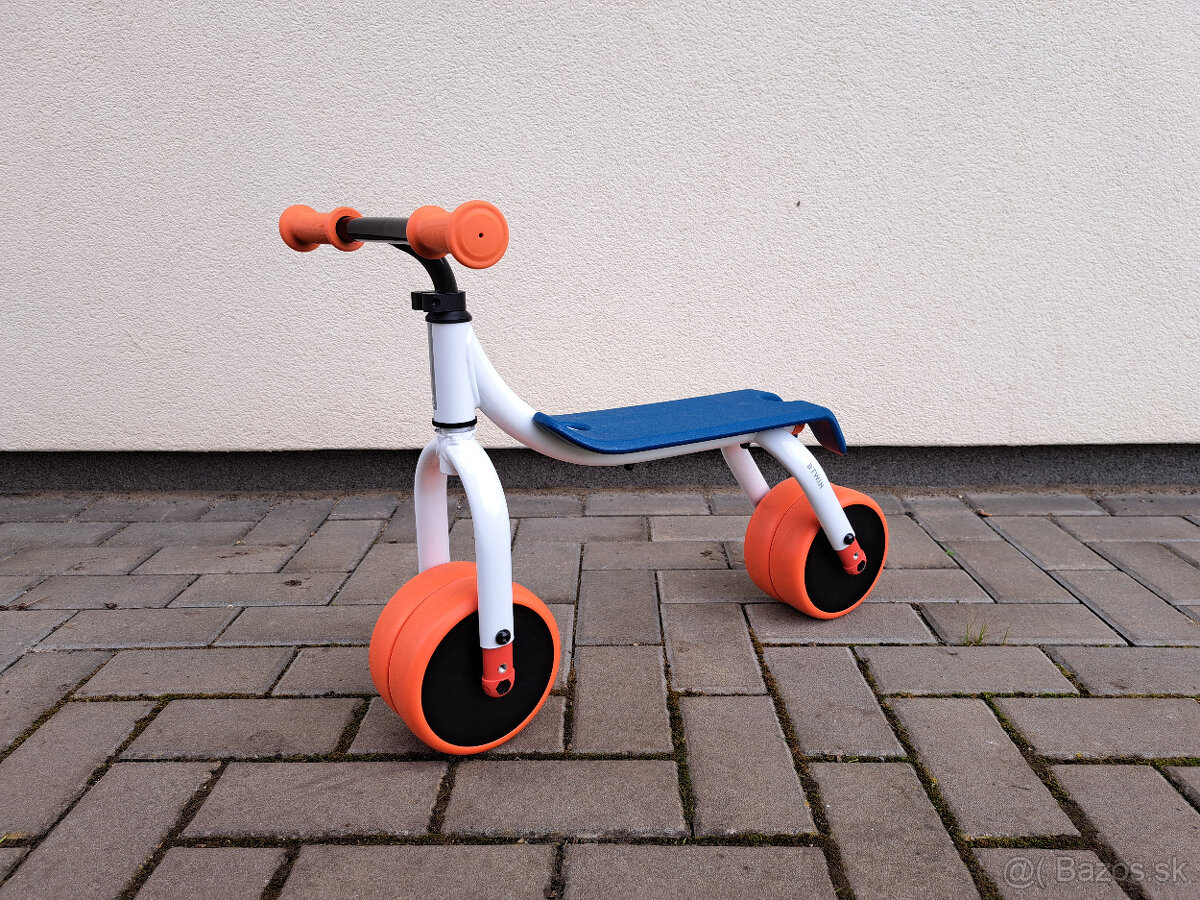 Odrážadlo 2v1 bielo-oranžové - 2