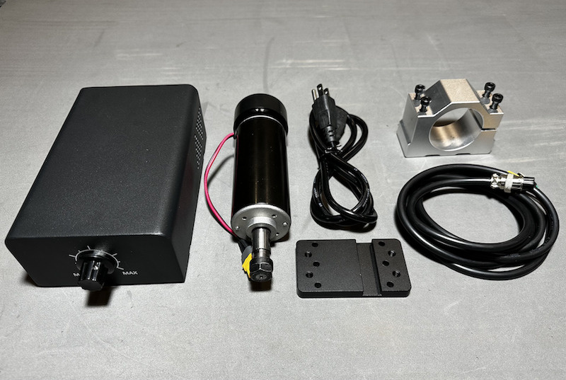 CNC freza TTC450 + 500W vreteno a sada frez - 2