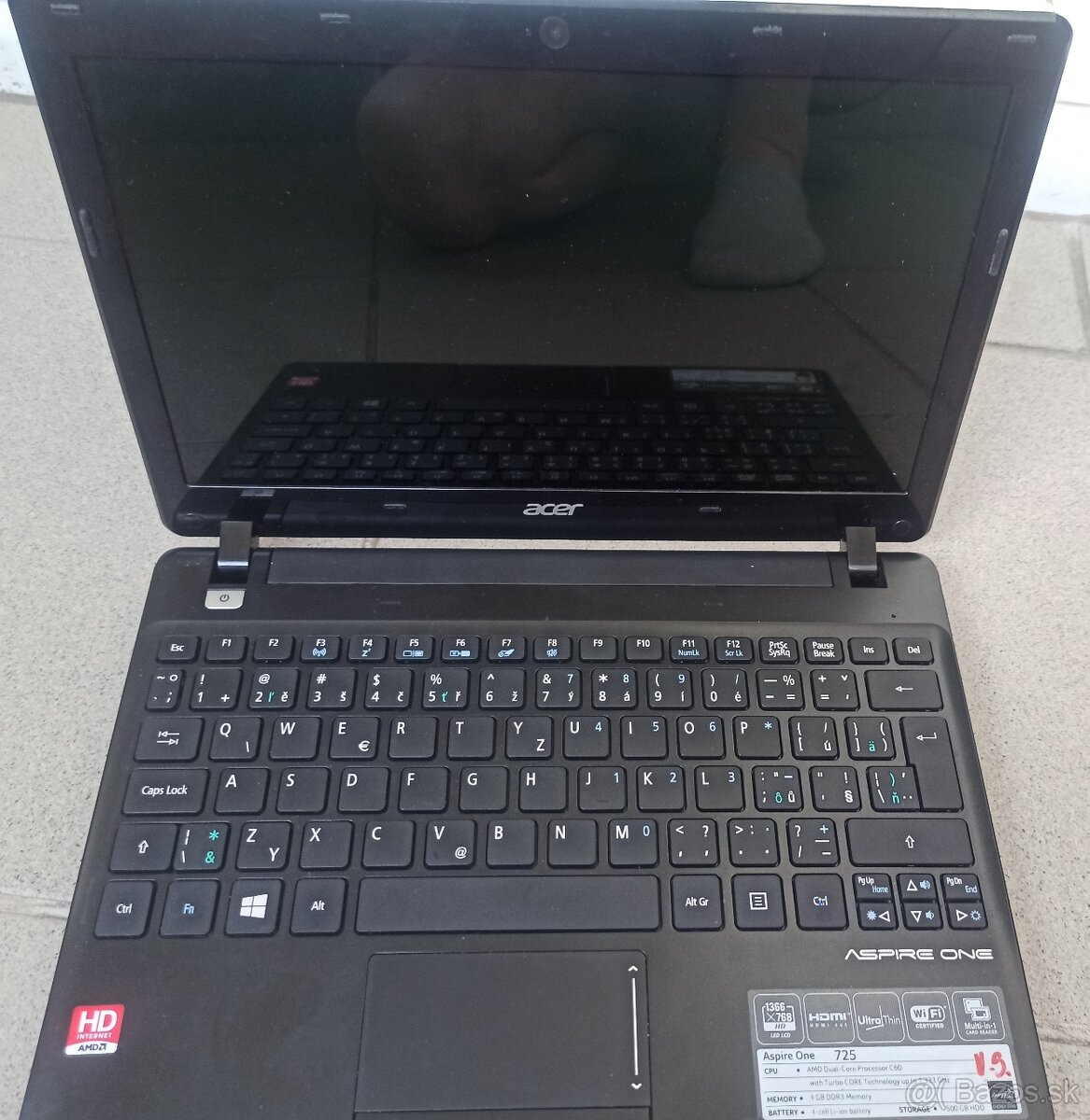 Predám notebook ACER ASPIRE ONE - 2