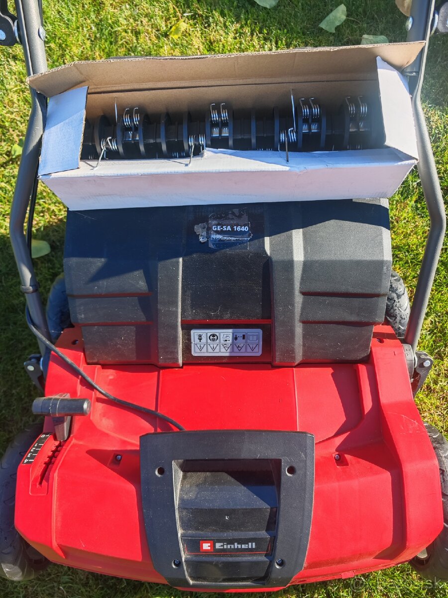 Nový vertikulator Einhell - 2