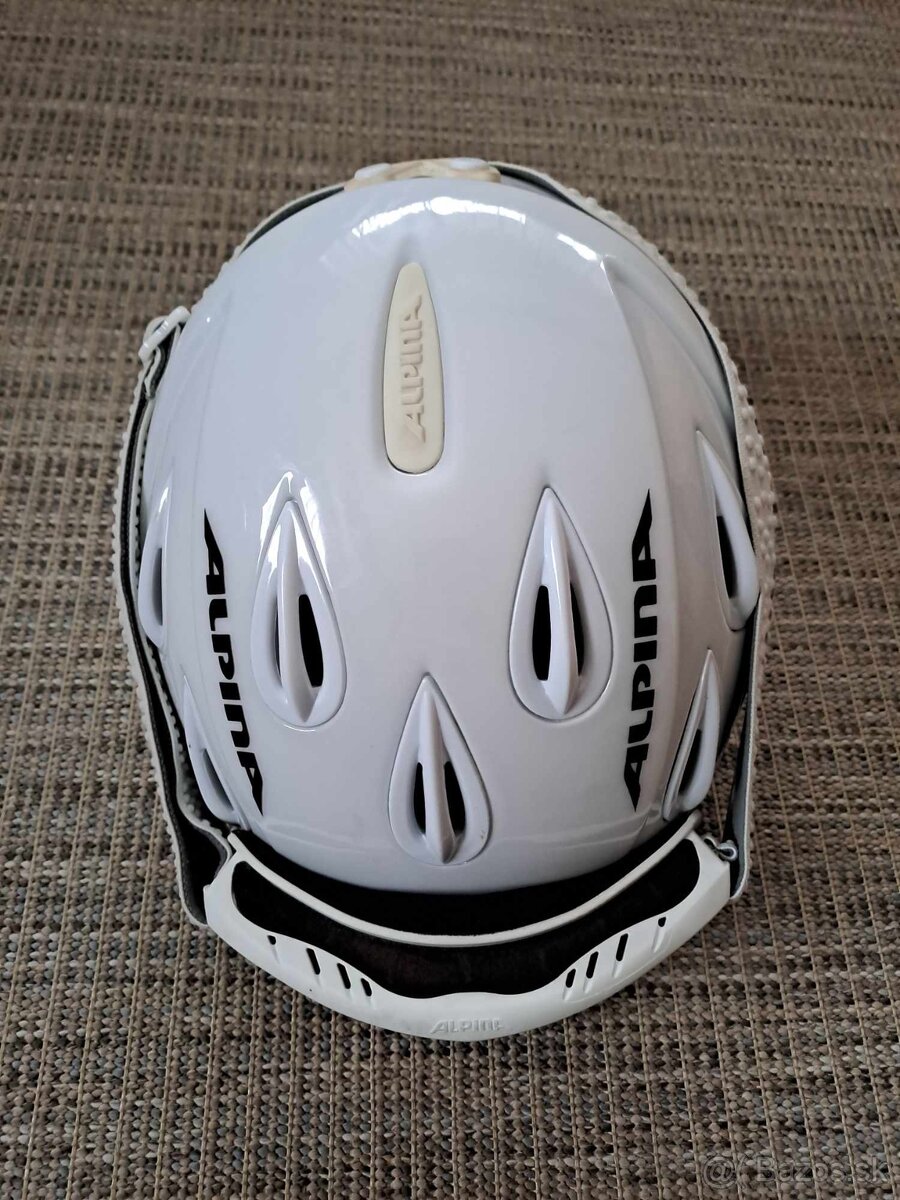 Predám prilbu ALPINA + Lyžiarske okuliare ALPINA - 2