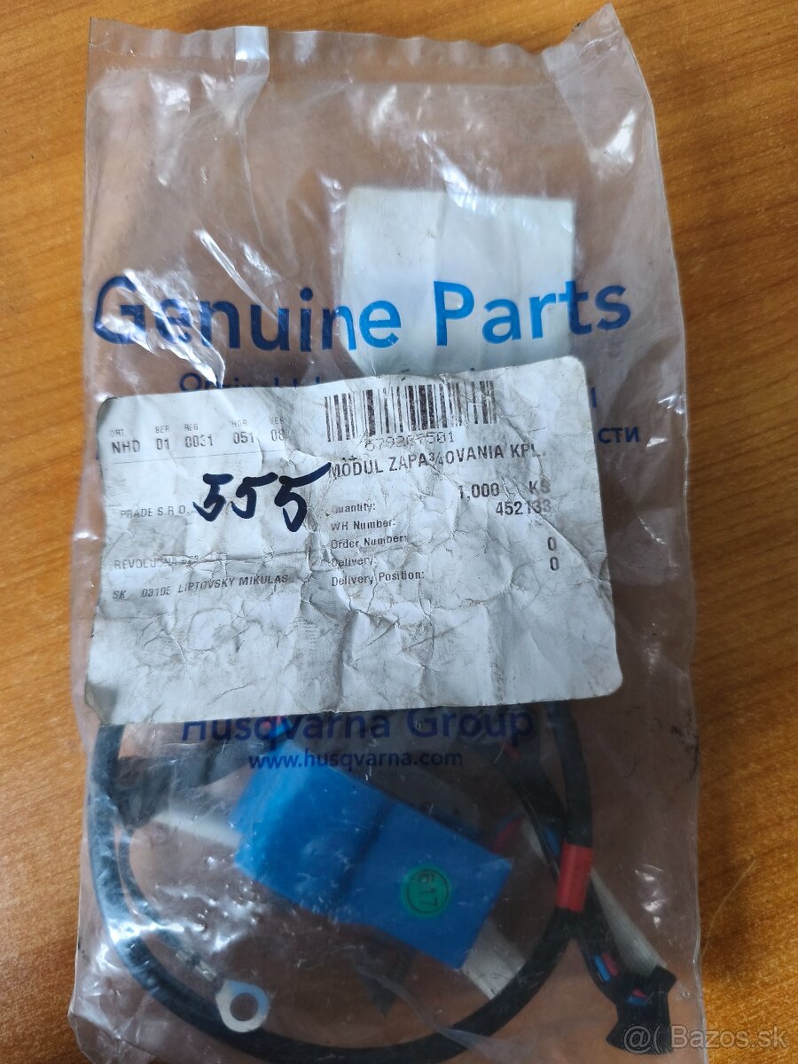 Zapaľovanie na Husqvarna 555 - 2