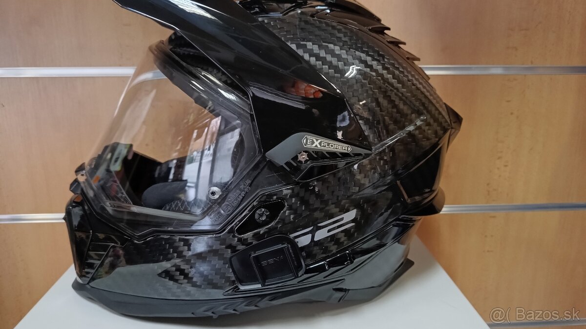 PRILBA LS2 EXPLORER CARBON M - 2