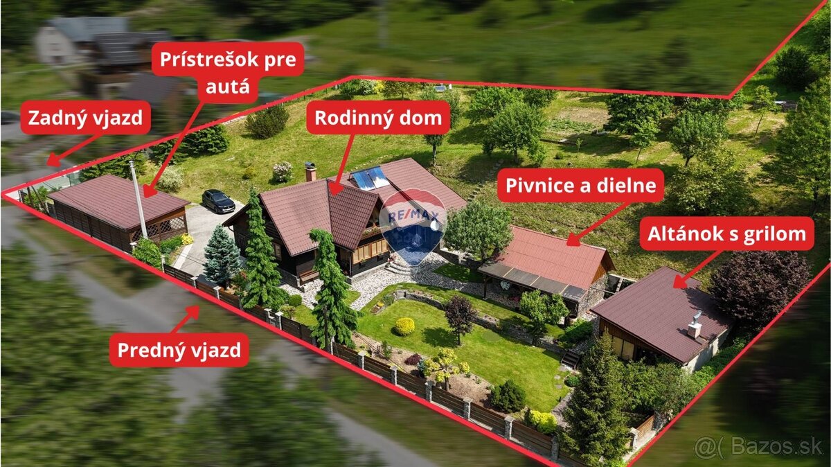 Rozprávkový rodinný dom (chalupa) v prírodnom štýle - Lazy - 2