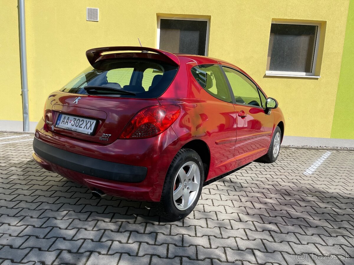 Peugeot 207 1.4e 16V VTi Sport 2008 - 2