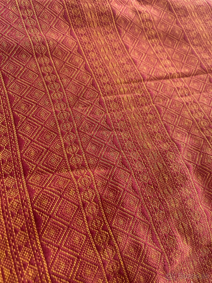 Šatka Didymos Rubin-mandarine - 2