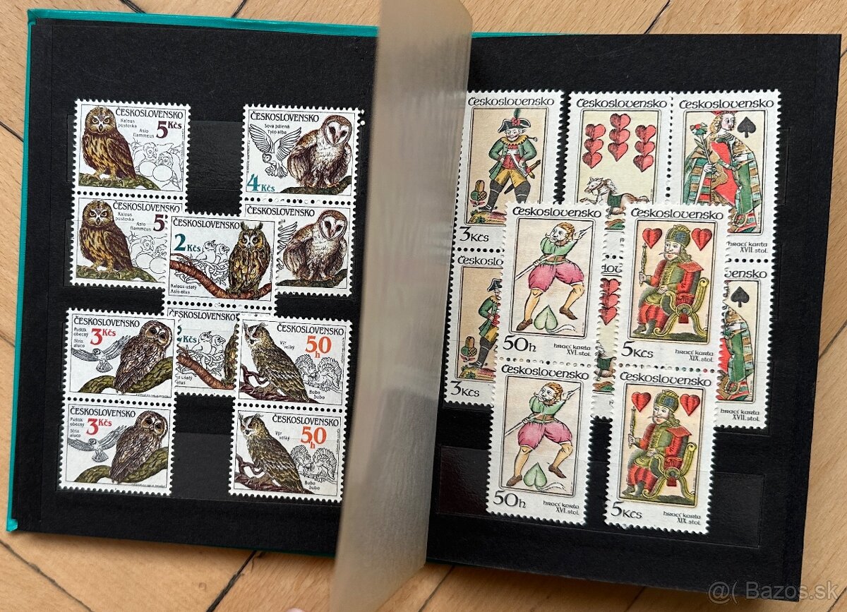 Známky ČSSR s albumom za 4eur - 2