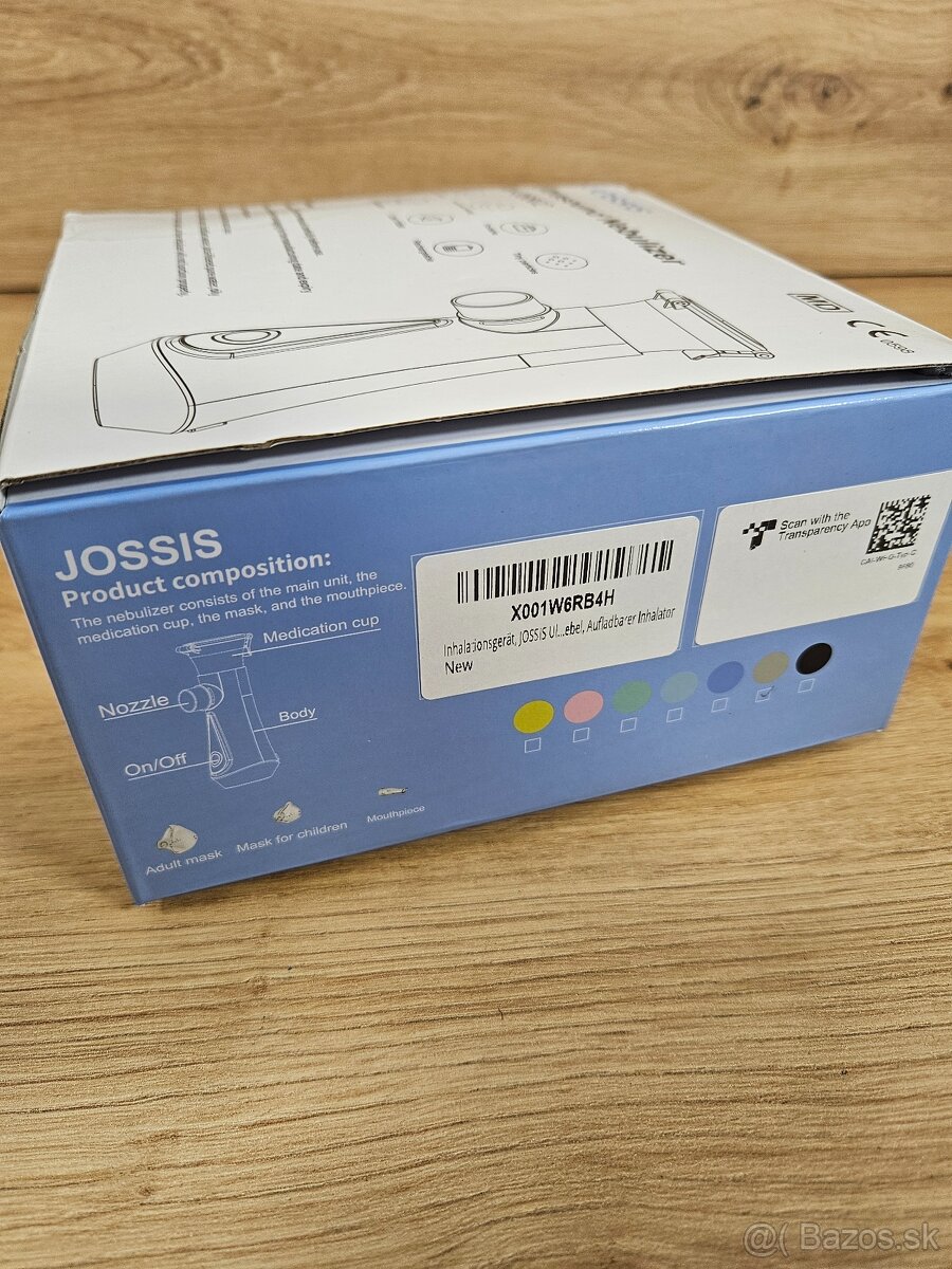 Ultrazvukový inhalátor JOSSIS JM-06802 – nový - 2