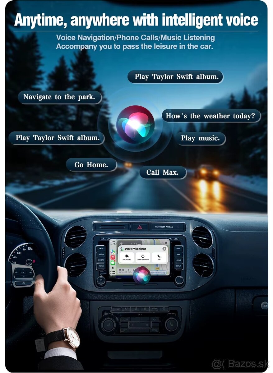 RNS510 SKODA COLOMBUS AndroidAuto CarPlay modul - 2