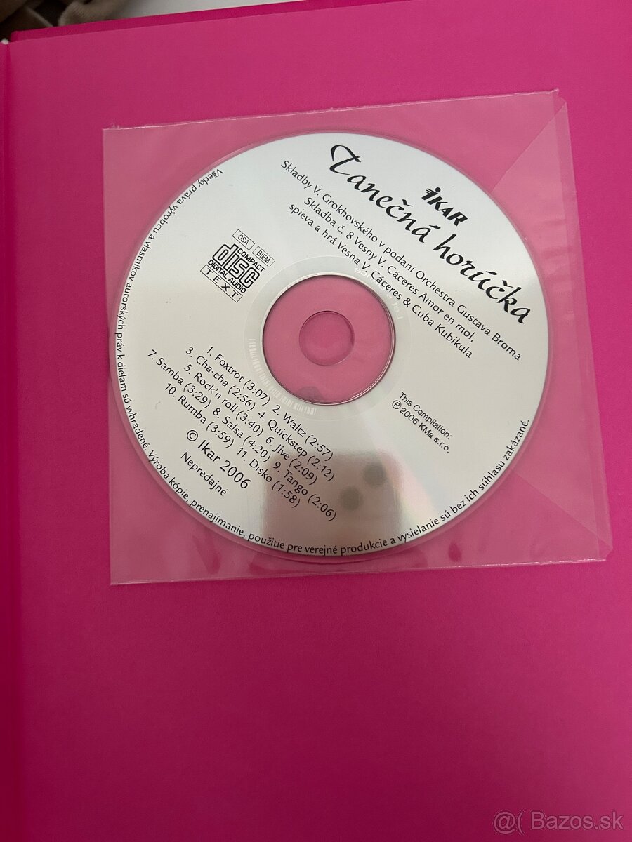 Predám knihu Tanečná horúčka S CD - 2