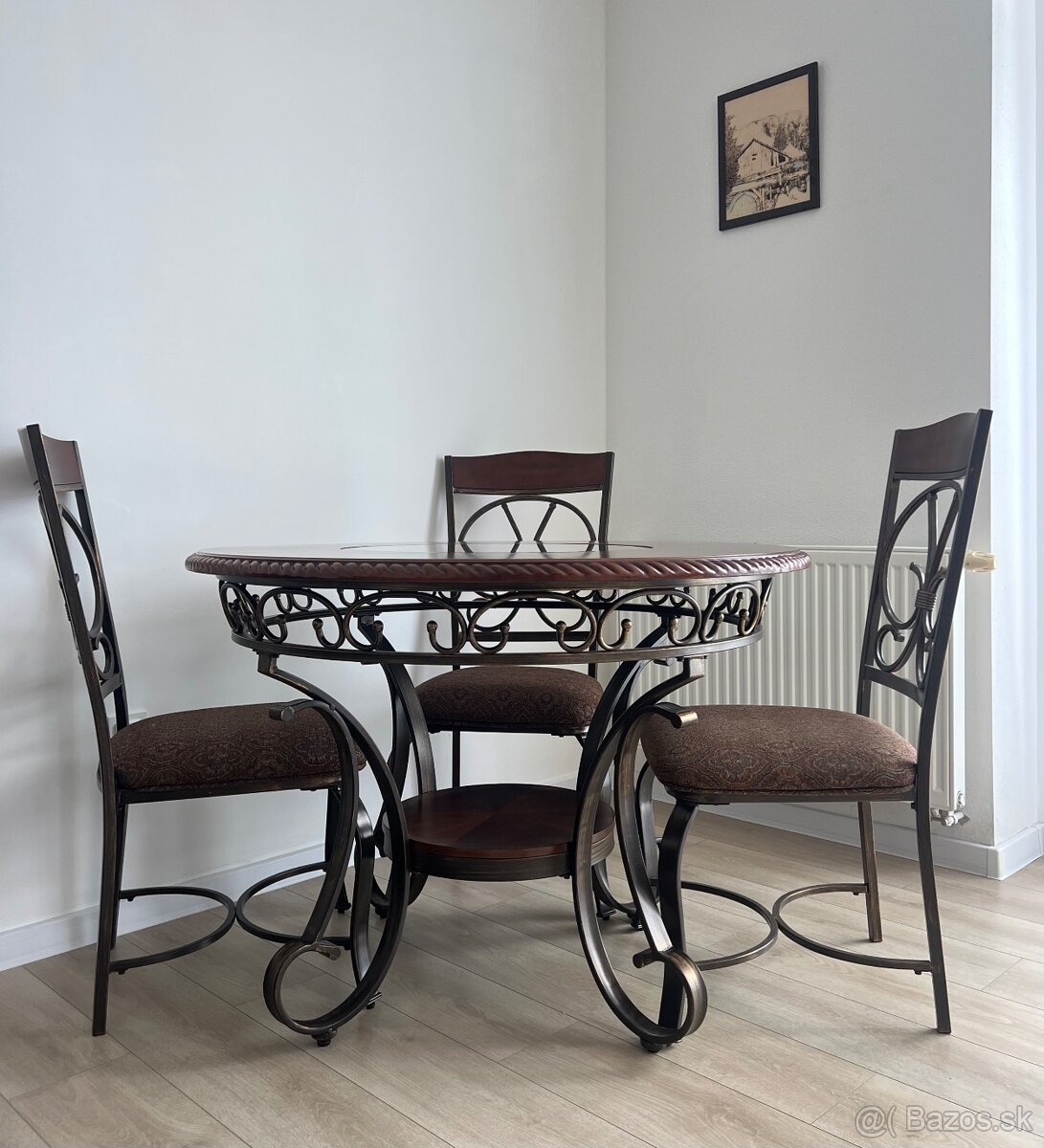 Jedálenský set – rustikálny štýl – 890 € - 2