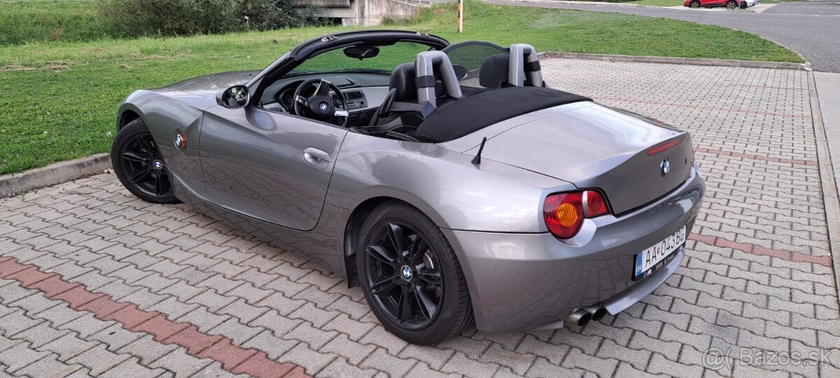 BMW Z4 e85 2003, 3.0i M54 6 st. manuál - zimná cena - 2