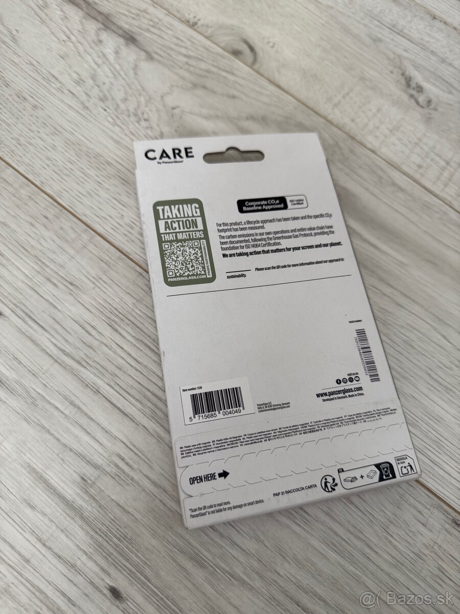 PanzerGlass CARE kryt iPhone 16 Pro MagSafe priehľadný - 2