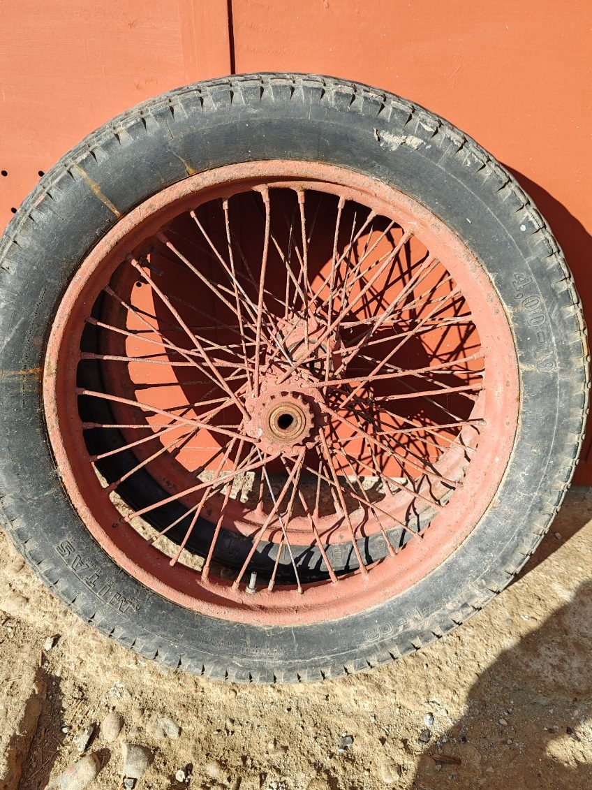 Veterán dve kolesá Jawa pérák - 2