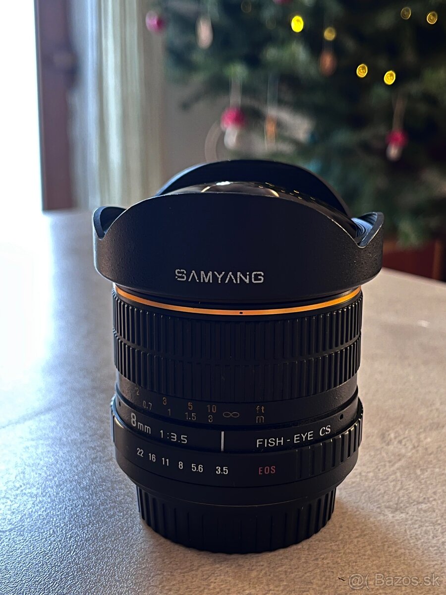 Samyang Fisheye CS 8mm f3.5 na Canon - 2