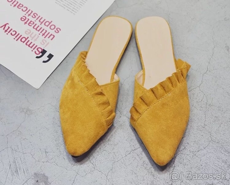 Nové dámske šlapky, sandále - 2