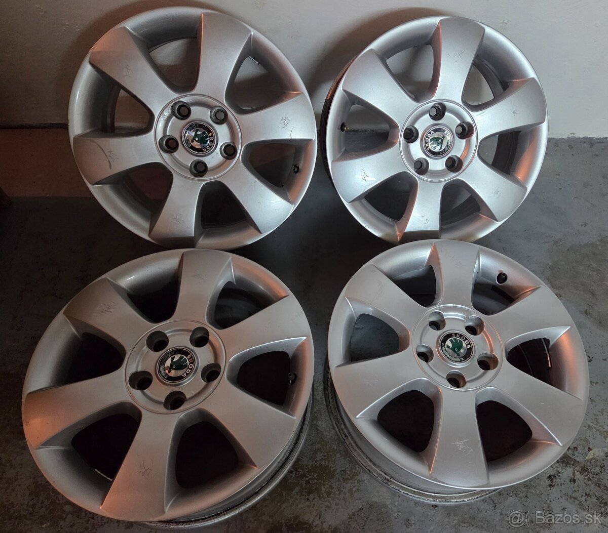 Elektrony skoda 5x112 r16 original - 2