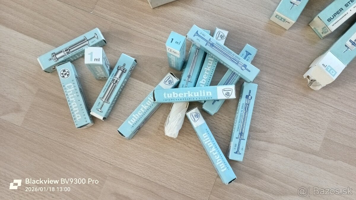 Sklenené striekačky CHIRANA - 2