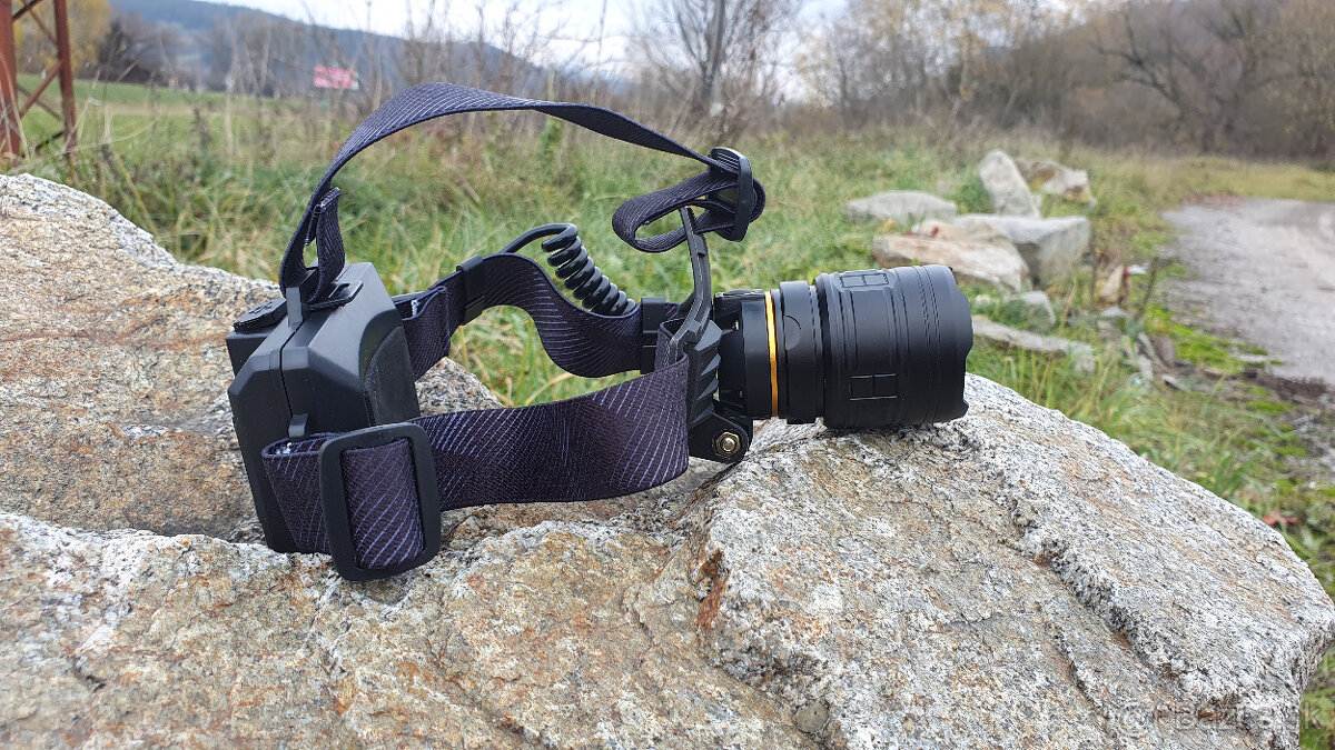 Led čelovka pre najnáročnejších čip XHP360 - 2