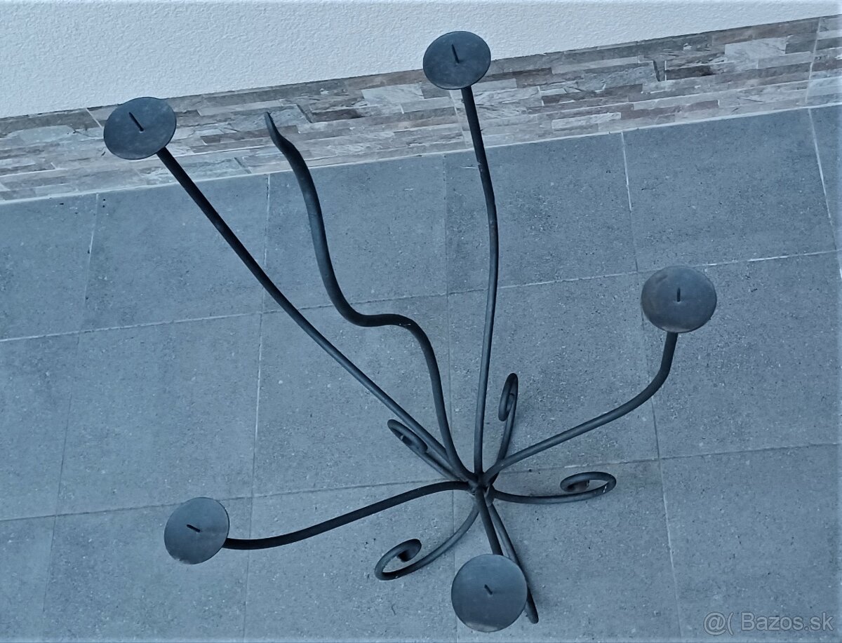 Kovový svietnik veľký - 2