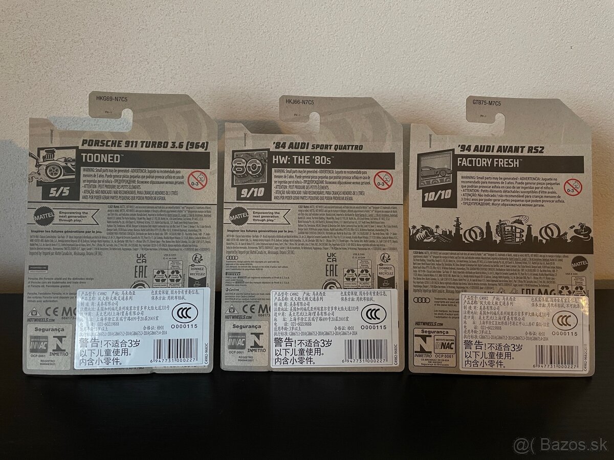 3x HotWheels - 2