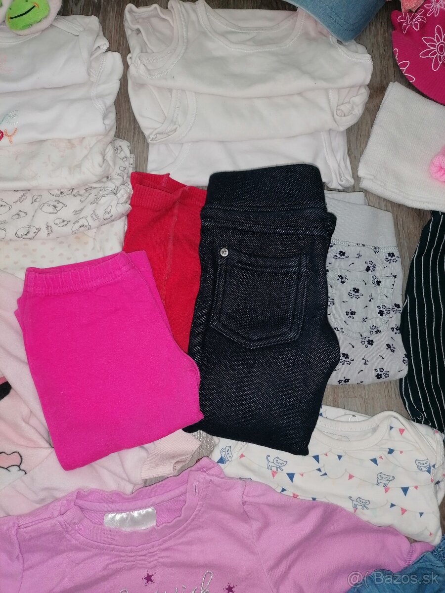 Veľký balík oblečenia 68-74 - 2