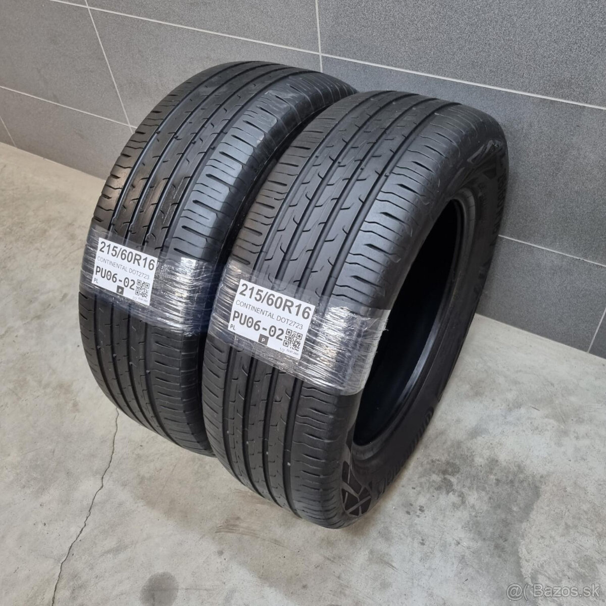 Letné pneumatiky 215/60 R16 CONTINENTAL DOT2723 - 2