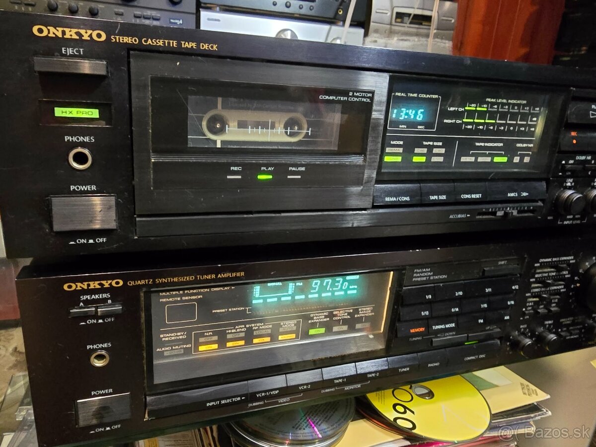 ONKYO zostava TX-7440 +TA-2440 receiver +deck - 2