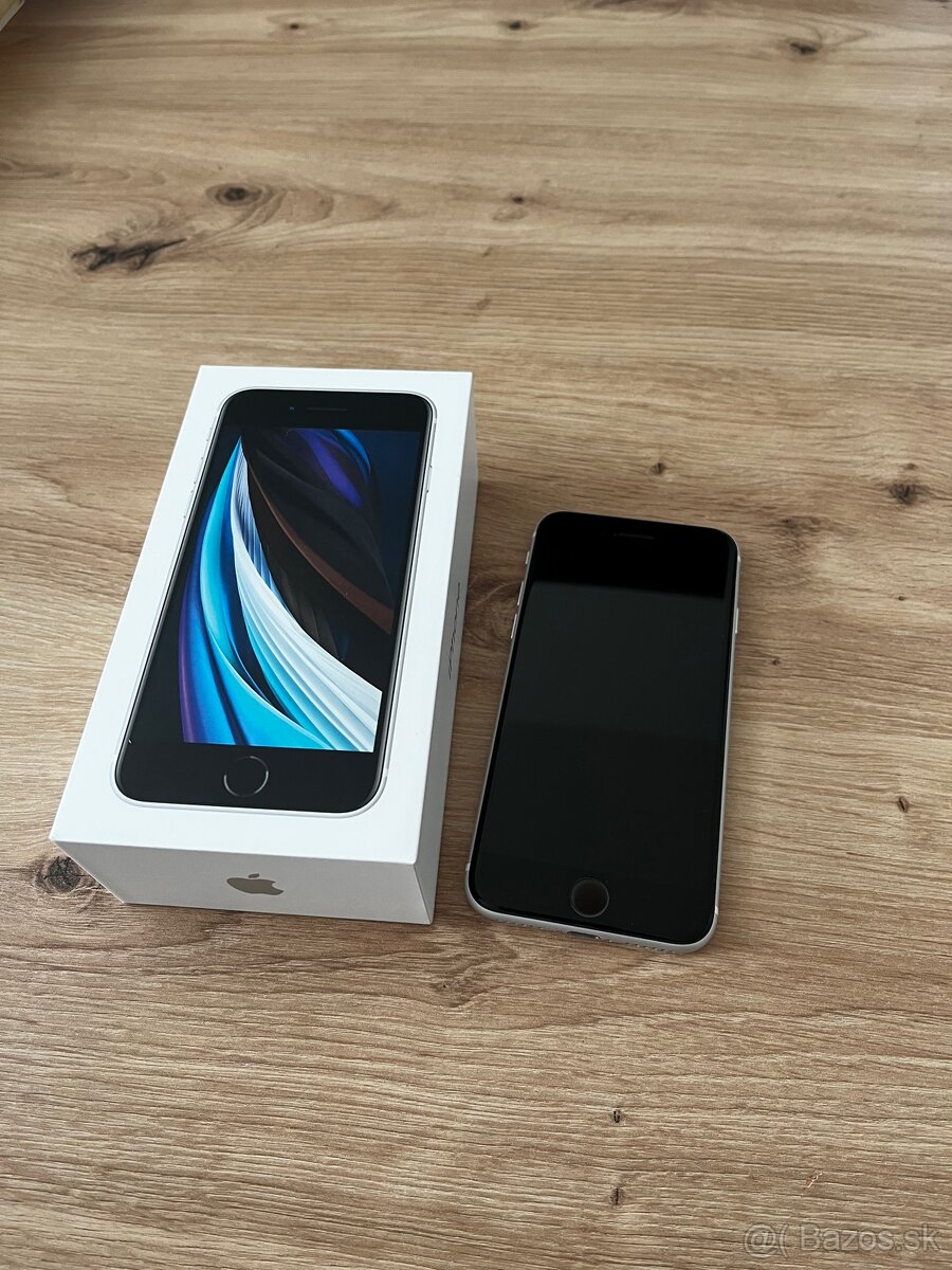 Predám Apple iPhone SE 2020, 64GB Biely - 2