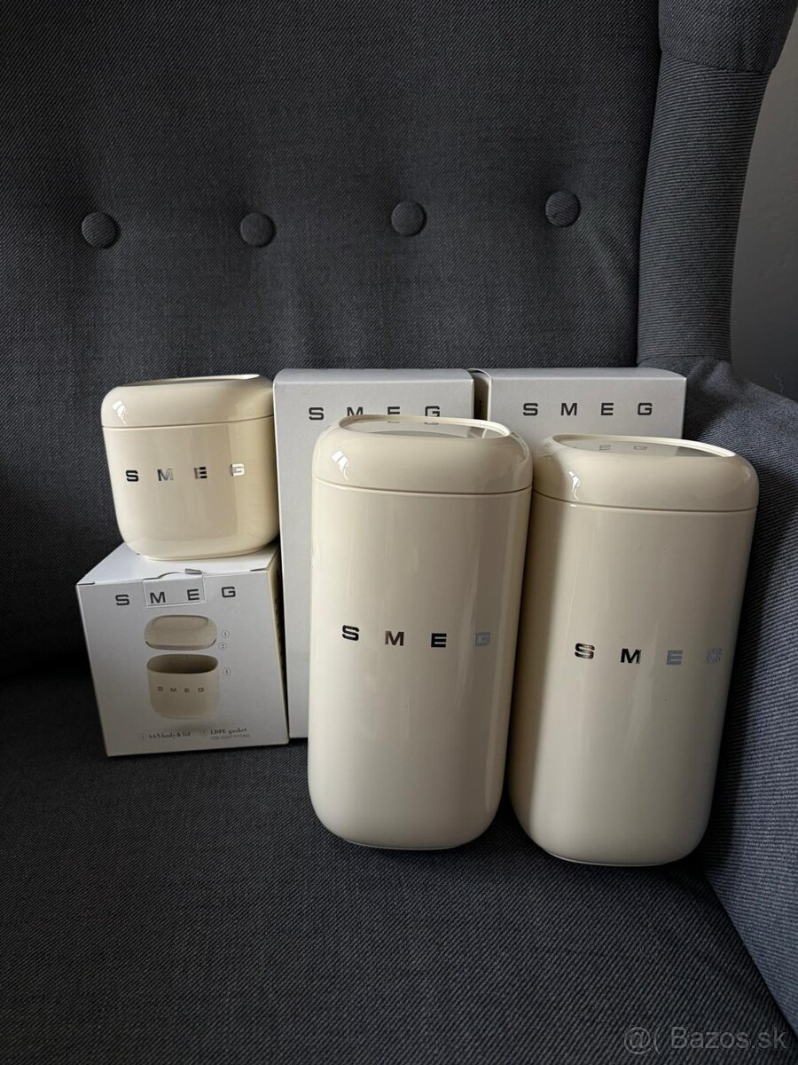 3x Smeg dóza, 1,4l a 500ml - 2