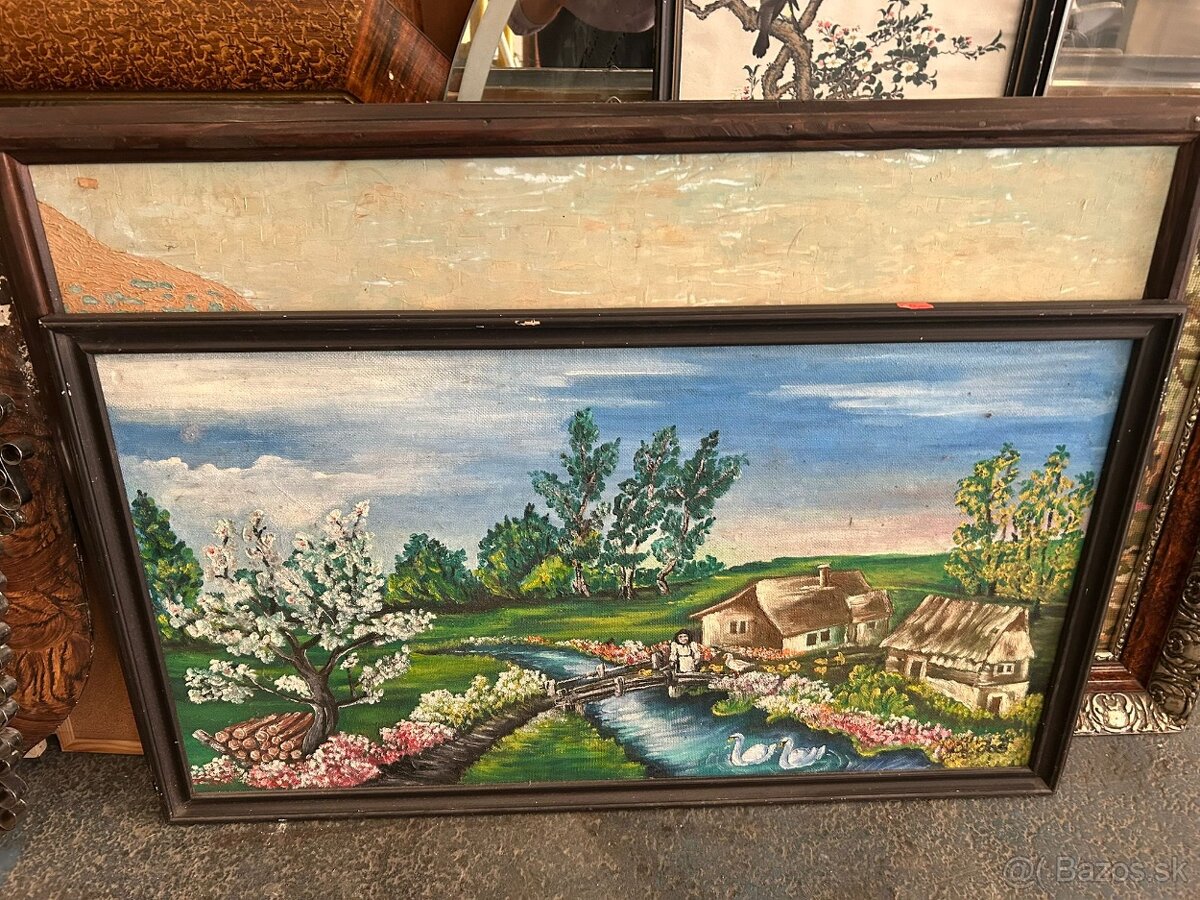 Obrazy maľovane aj vyšivane - 2