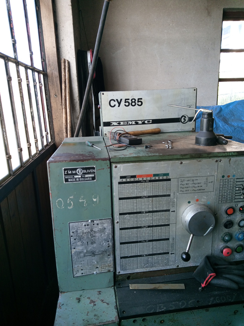 sustruh hrotovy BG, typ CY 585 - 2